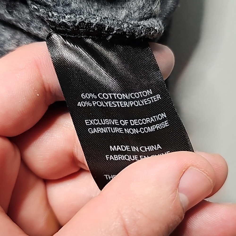 Mexx small dark gray zip up hoodie - Picture 6 of 6
